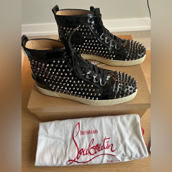 Christian Louboutin Louis Spikes sneaker. - Picture 2 of 7